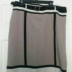 Multi Color Tan Women Skirt